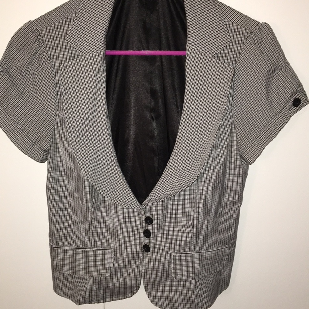 Guess short sleeve blazer